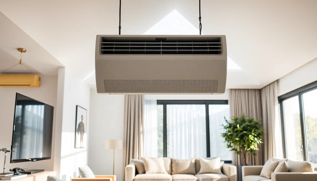 Efficient Klimaanlagen installieren lassen for a modern living space with sleek design.