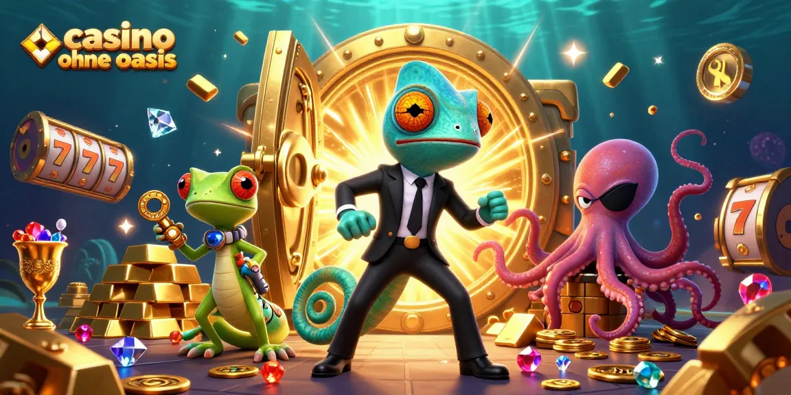 Engage in thrilling slots at casino ohne oasis with dynamic characters and glittering treasures.