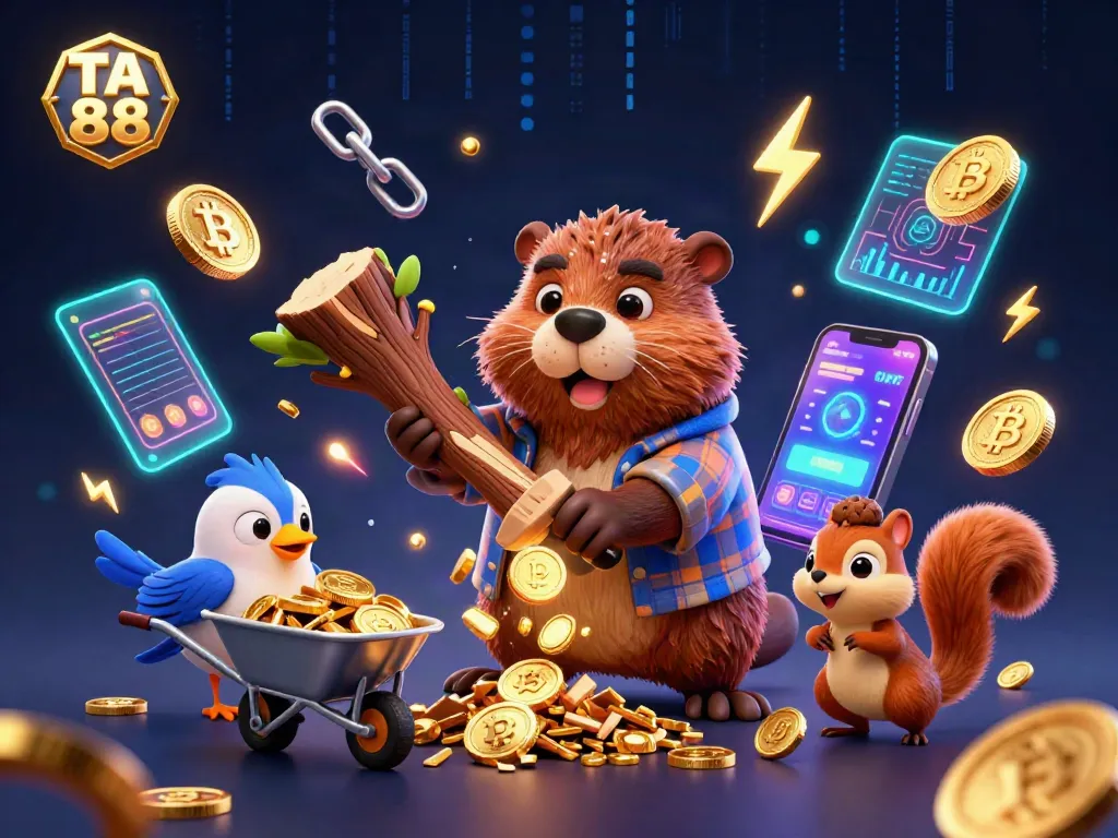 Experience thrilling wins with TA 88's vibrant coins raining down during a fun gaming session.
