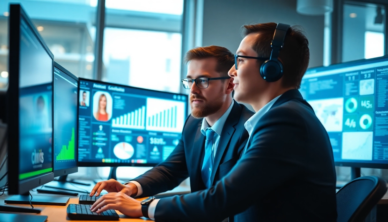 Headhunter IT conducting recruitment online with digital tools and candidate insights.
