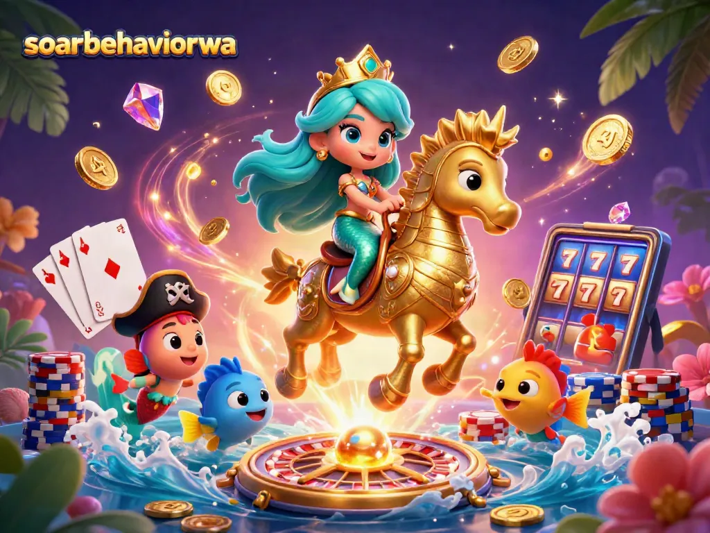 Engage with exciting gameplay at soarbehaviorwa, showcasing dynamic scenes of vibrant casinos.