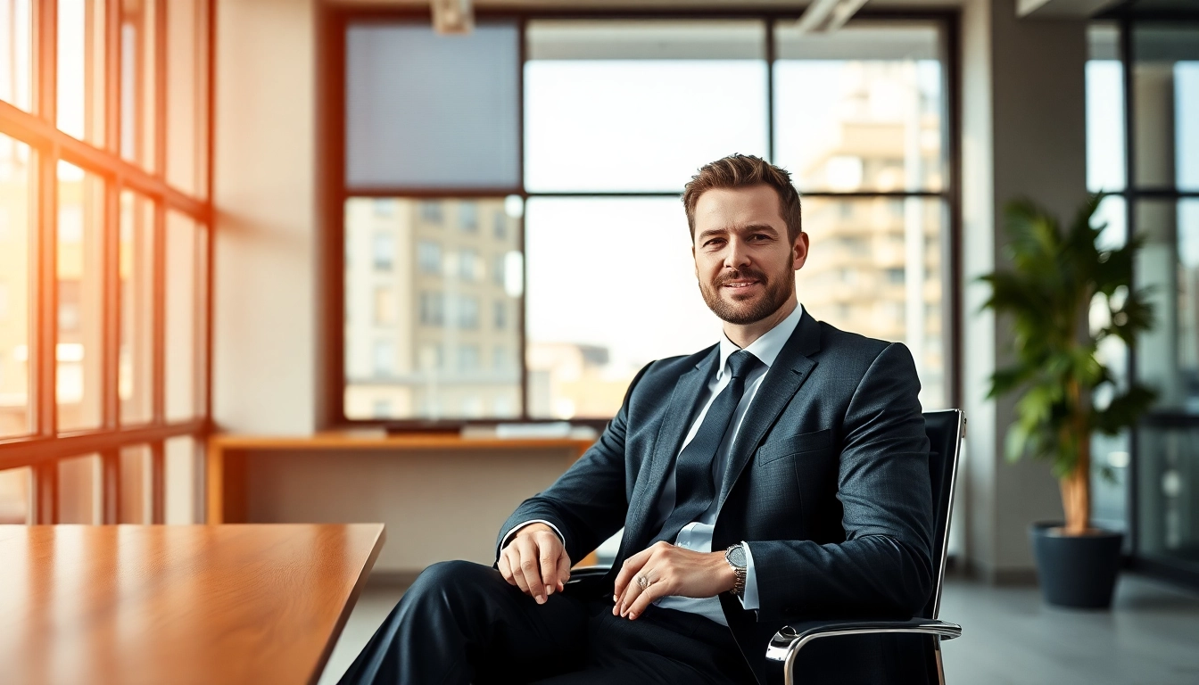 Professioneller Headhunter berät Kunden in einem modernen Büro über Personalvermittlung und Karrierechancen.