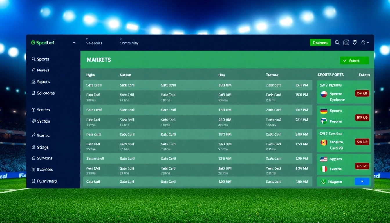 Showcase Sportwetten Anbieter ohne Oasis with a vibrant betting interface focusing on various sports betting options.