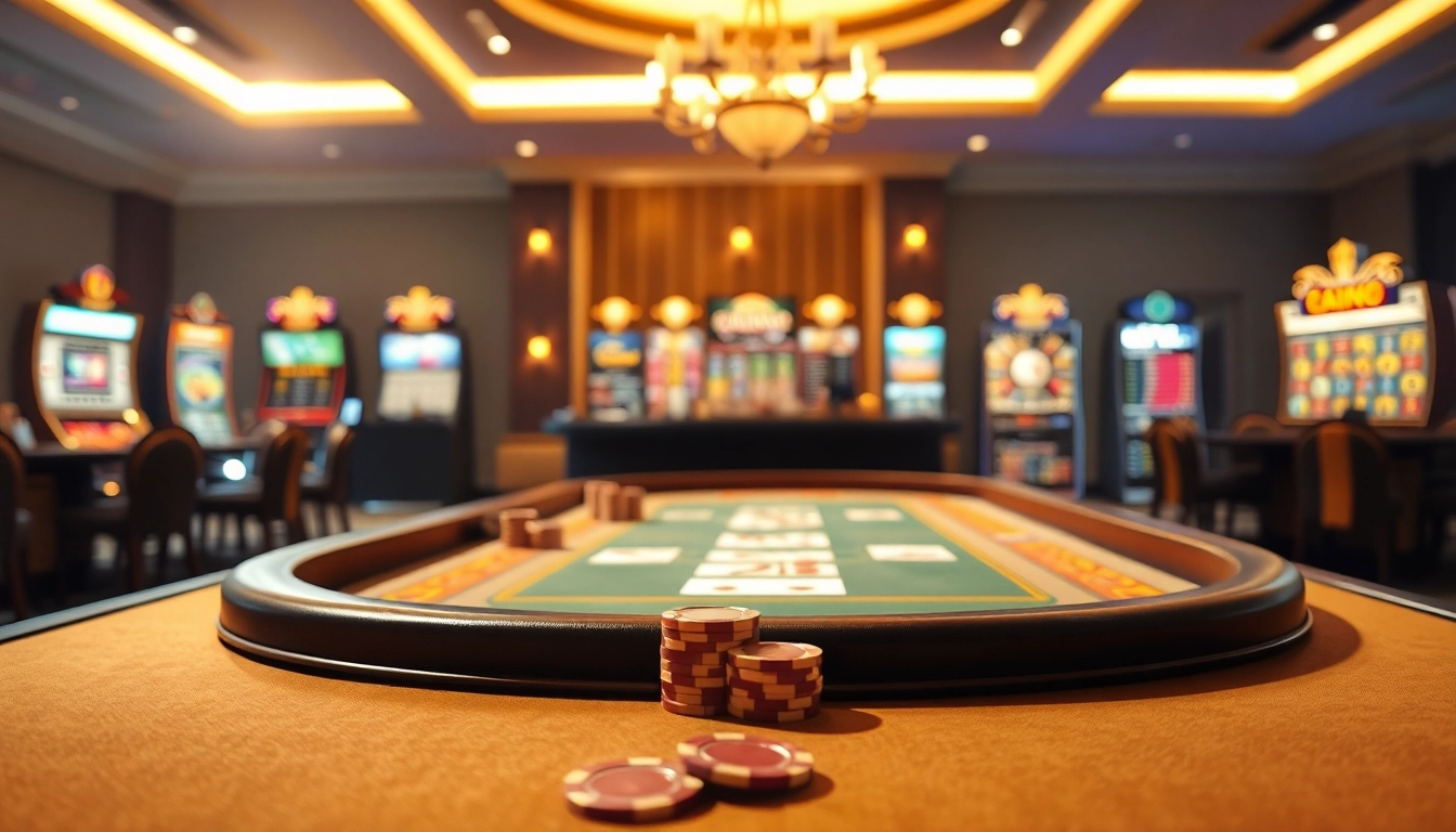 Erlebe aufregende Spiele in einem Online-Casino für Echtgeld: Spielautomaten und Tischspiele in luxuriösem Ambiente.