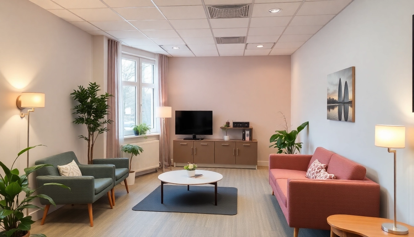 Pflegeberatung Köln: Professionelle Pflegeberatung in einem einladenden Büro mit warmen Farben.