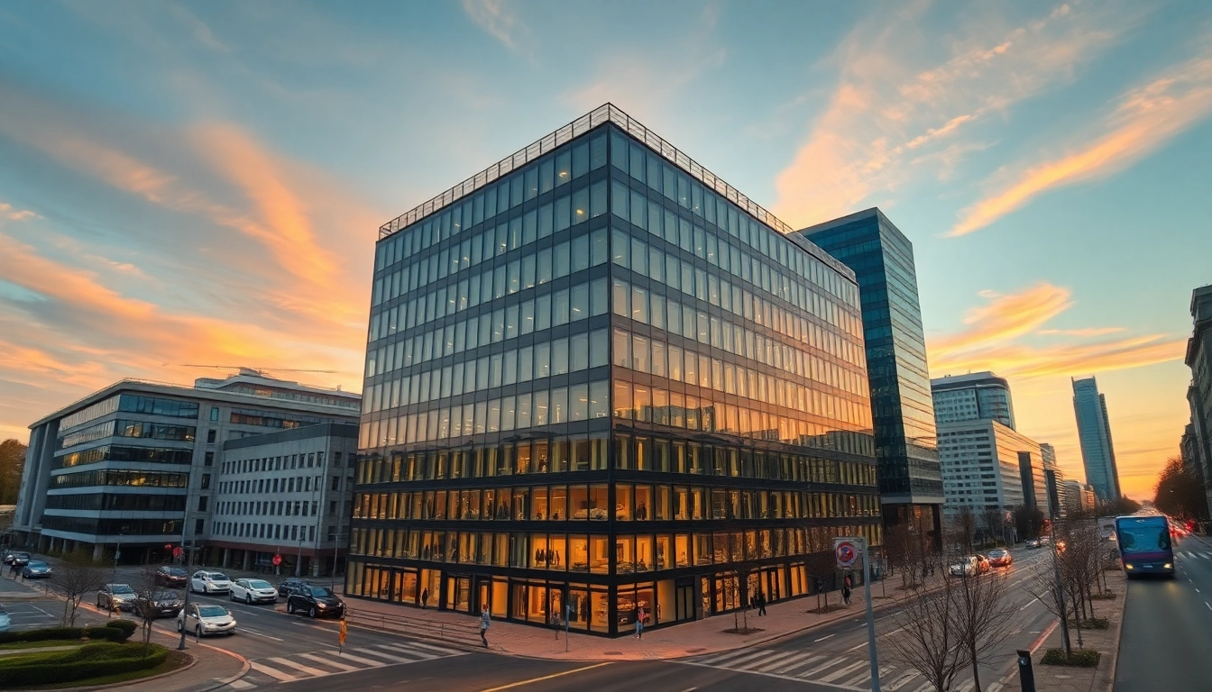 Professionelle Atmosphäre von Headhunter München im modernen Bürogebäude.