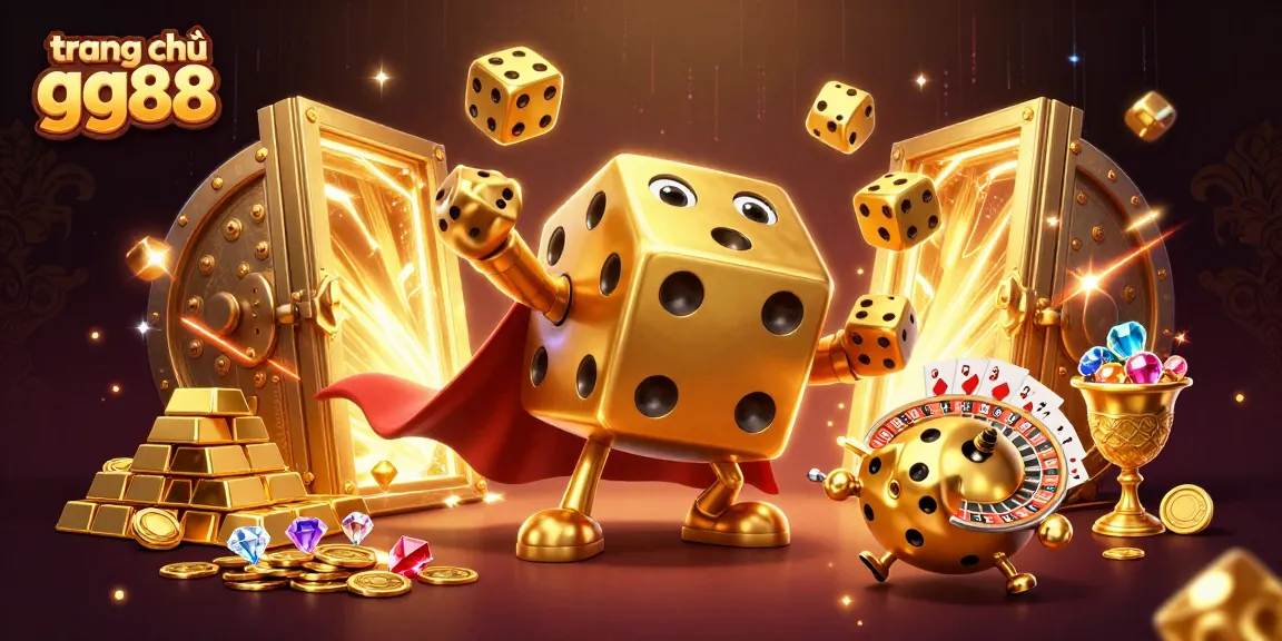 Engage with the thrilling atmosphere of trang chủ gg88 by discovering golden treasures in an immersive casino scene.